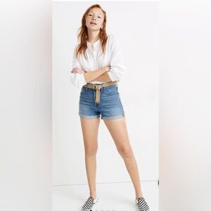 Madewell High Rise Denim Shorts